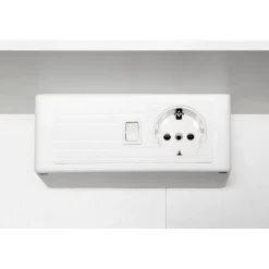 Spiegelkasten-Held Spiegelkast Bobbi 60cm model 2 3 deuren & ledverlichting - wit