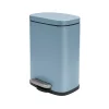 Prullenbakken-Spirella Pedaalemmer Venice - blauw - 5L - metaal - 21 x 30 cm
