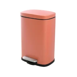 Spirella Pedaalemmer Venice - terracotta - 5L - metaal - 21 x 30 cm
