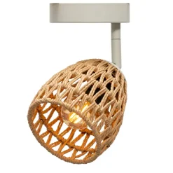 Leen Bakker 1-spot Ilva - naturel - 12X9,5X17 cm