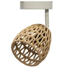 Leen Bakker 1-spot Ilva - naturel - 12X9,5X17 cm