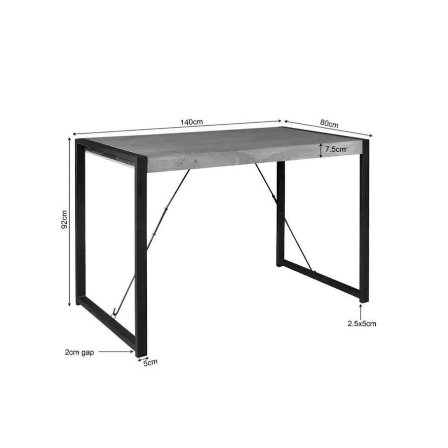 StarFurn - Bartafel Boaz 140 cm
