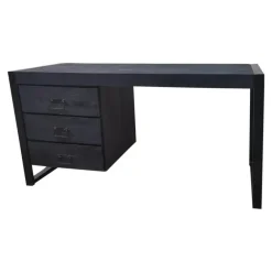StarFurn - Bureau Boaz 145 cm - zwart