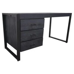 StarFurn - Bureau Boaz 145 cm - zwart