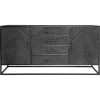 Dressoirs-StarFurn - Dressoir New York - 165 cm - zwart