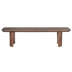 Eetkamerbanken-Starfurn - Eetkamerbank Maré - Bruin - 38x280x45 cm