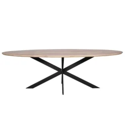Starfurn - Eettafel Ferris - Bruin - 100x210x76 cm