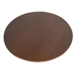 Houten Eettafels|Ronde Eettafels-Starfurn - Eettafel Ferris - Bruin - 150x150x76 cm