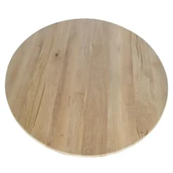 Houten Eettafels|Ronde Eettafels-Starfurn - Eettafel Ferris - Bruin - 110x110x76 cm