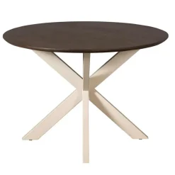 Ronde Eettafels|Houten Eettafels-Starfurn - Eettafel Madison - Bruin - 110x110x76 cm