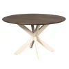 Ronde Eettafels-Starfurn - Eettafel Madison - Bruin - 130x130x76 cm