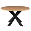 Ronde Eettafels-Starfurn - Eettafel Madison - Bruin - 150x150x76 cm