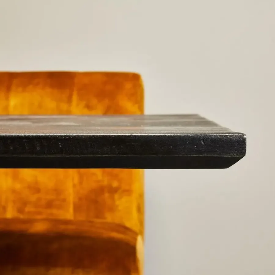 Rechthoekige Eettafels|Houten Eettafels-StarFurn - Eettafel New York 180 cm rechthoek