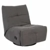 Fauteuils-Starfurn - Fauteuil Lazy - Grijs - 103x82x96 cm