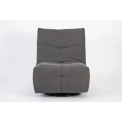 Fauteuils-Starfurn - Fauteuil Lazy - Grijs - 103x82x96 cm