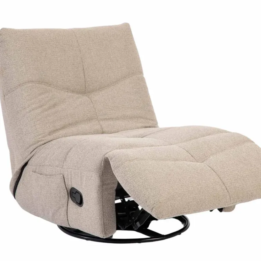 Fauteuils-Starfurn - Fauteuil Lazy - Bruin - 103x82x96 cm