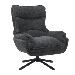 Fauteuils-Starfurn - Fauteuil Vera - Grijs - 83x115x59 cm
