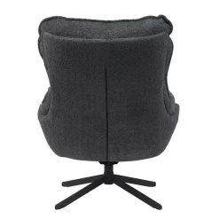 Fauteuils-Starfurn - Fauteuil Vera - Grijs - 83x115x59 cm