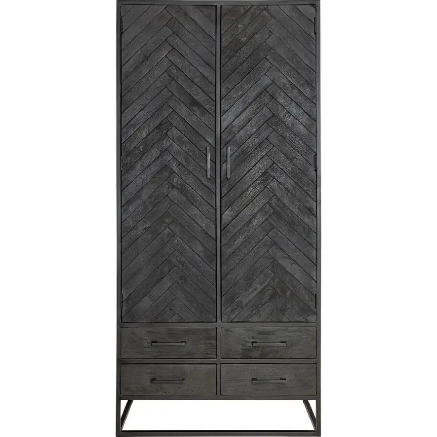 StarFurn - Kabinet New York - 90 cm - zwart