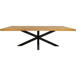 StarFurn - Rechthoekige eettafel Denver - 160 cm - naturel