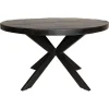 StarFurn - Ronde eettafel Denver - ø130 cm - zwart