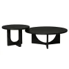 Salontafels-StarFurn - Salontafel Guus - zwart - 60 cm