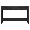Sidetables-StarFurn - Sidetable Boaz - 120 cm - zwart