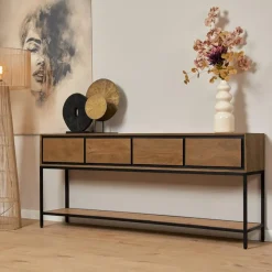 Sidetables-Starfurn - Sidetable RichWood - Bruin - 35x180x76 cm