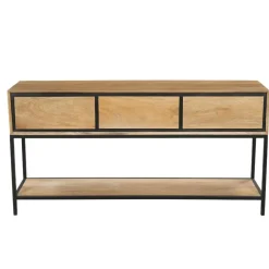 Sidetables-StarFurn - Sidetable RichWood 150 cm - naturel