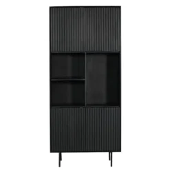 StarFurn - Vakkenkast Madison 90 cm - zwart
