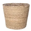 Bloempotten|Bloempotten Voor Binnen-Ter Steege Steege Plantenpot - beige - gevlochten zeegras - 22 x 19 cm