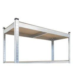 IVOL Stellingkast / Magazijnstelling - Zilver - 5 planken