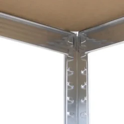 IVOL Stellingkast / Magazijnstelling - Zilver - 5 planken