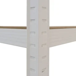 Stellingkasten-IVOL Stellingkast / Magazijnstelling - Wit - 5 planken