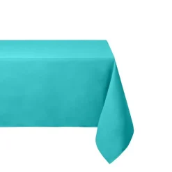 Tafelkleden-Stof Textile Tafelkleed - 145 x 240 cm - turquoise - Tafellaken
