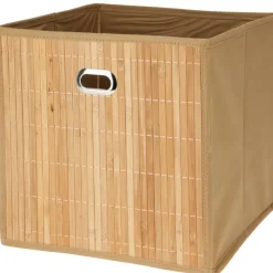 Opbergmanden-Storage Solutions Storage Solution Opbergmand/kastmand - 28L - naturel - 31 x 31 cm
