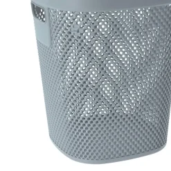 Prullenbakken-Storage Solutions Afvalbak/prullenbak - kunststof - blauw - 12L