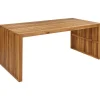 Beliani SULZANO - Tuintafel - Lichthout - Acaciahout