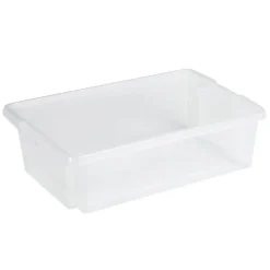 Opbergboxen-Sunware opslagbox kunststof - 30L - transparant - 59x39x17cm
