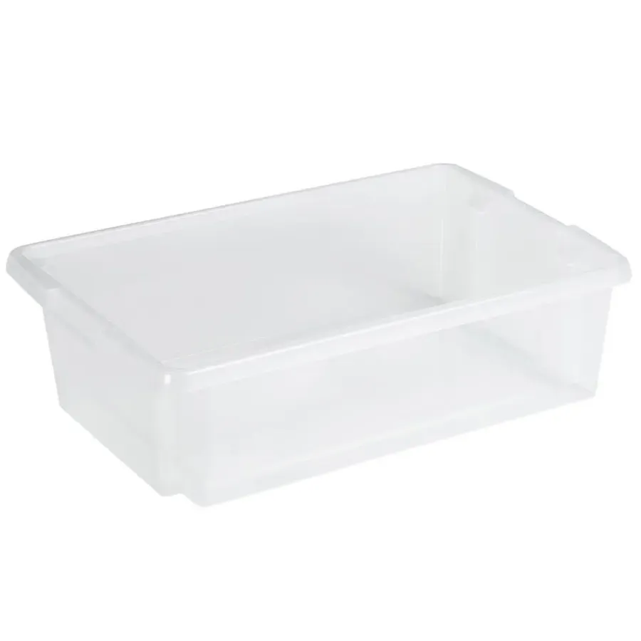 Opbergboxen-Sunware opslagbox kunststof - 30L - transparant - 59x39x17cm