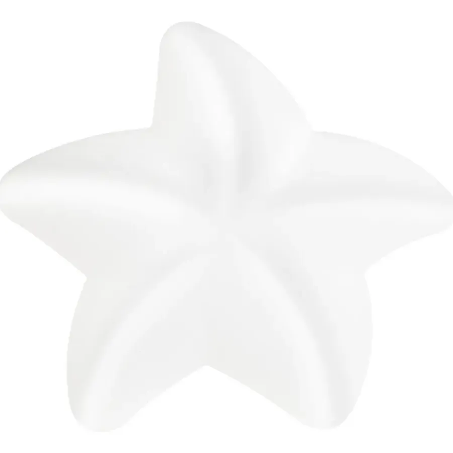 Plafondlampen-Beliani SURNA - Plafondlamp LED - Wit - Acryl