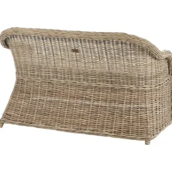 Loungebanken-Leen Bakker SUSUA - Tuinbank - Gebroken wit - Rotan