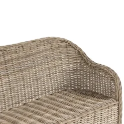 Loungebanken-Leen Bakker SUSUA - Tuinbank - Gebroken wit - Rotan