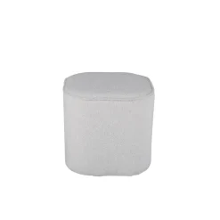 Svea - Arlo poef - teddy - off white