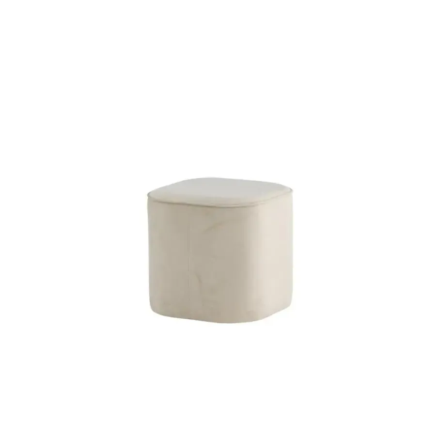 Poefen-Svea - Arlo poef - velvet - beige