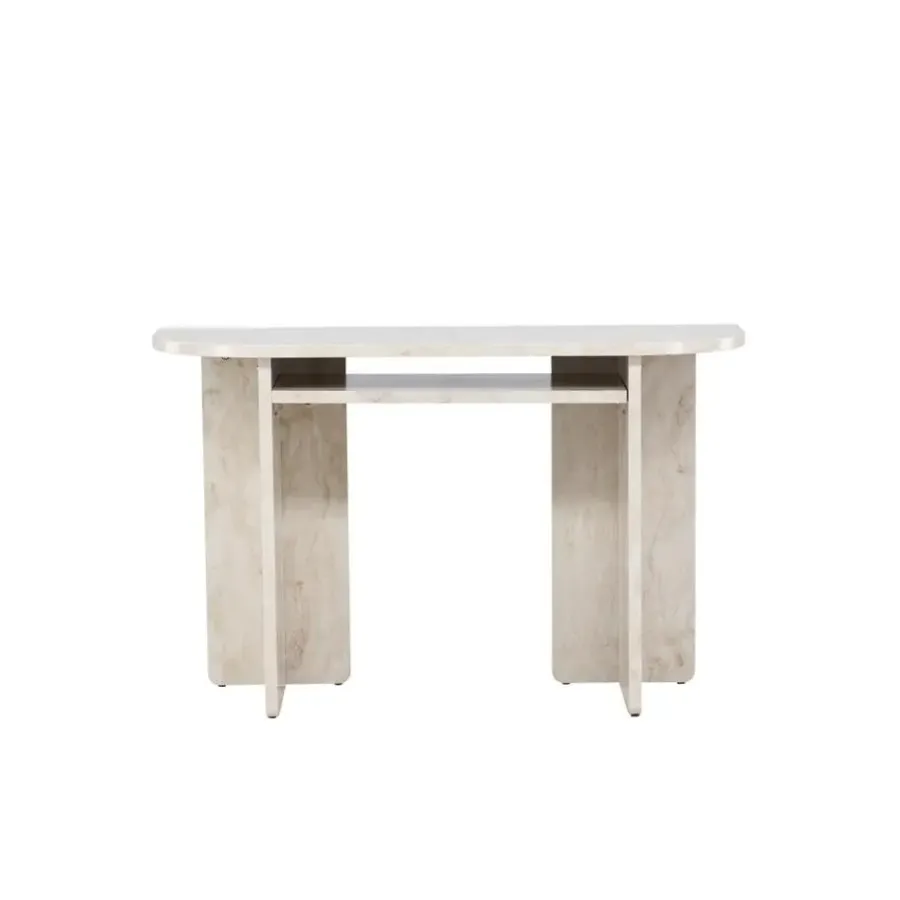 Sidetables-Svea - Carlo sidetable - 120 cm - marmerlook