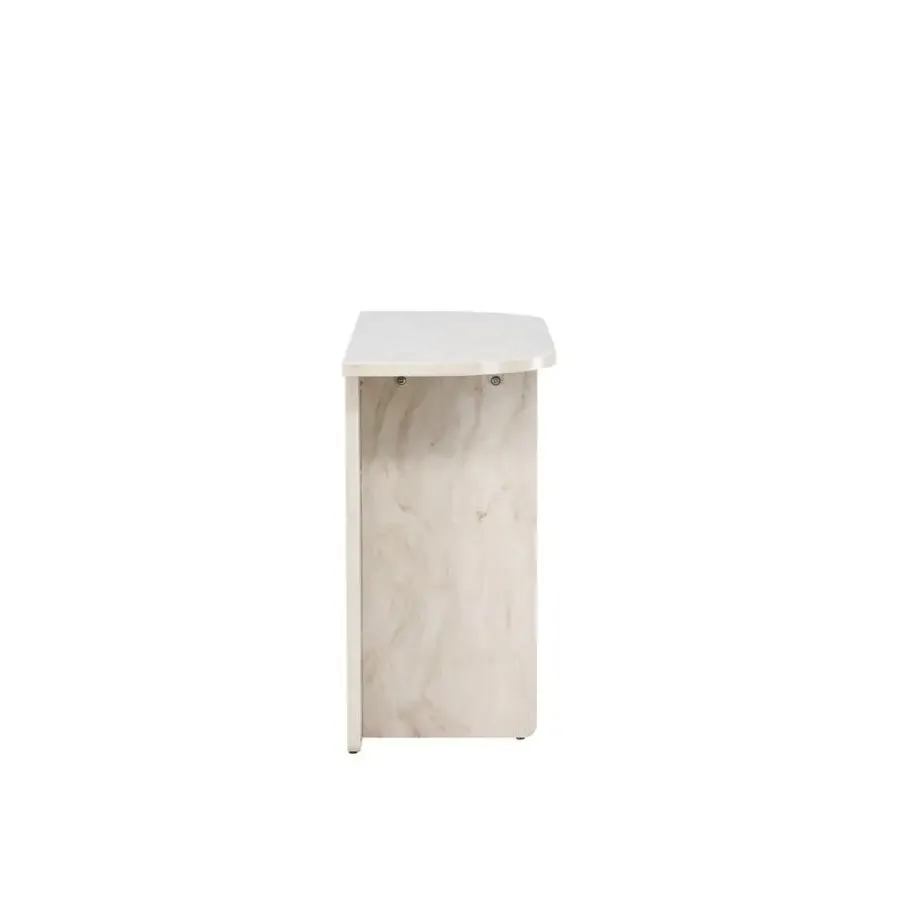 Sidetables-Svea - Carlo sidetable - 120 cm - marmerlook
