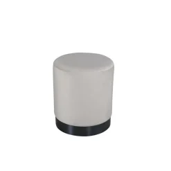 Poefen-Svea - Cleo poef - velvet - beige