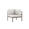Svea - Diego bank module hoek - bruin/beige