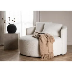 Svea - Elena loveseat teddy - wit